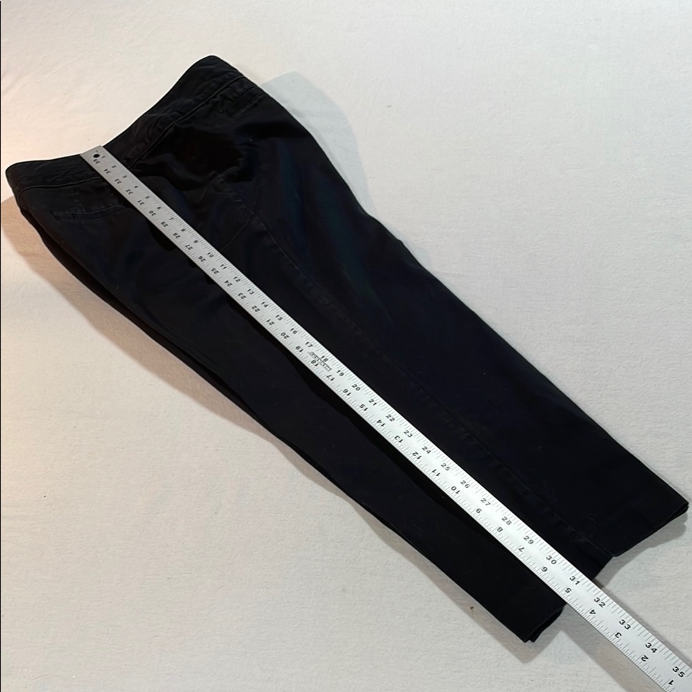 Style & Co Black Cropped Pants Stretchy EUC Capris size 8 - Picture 10 of 12